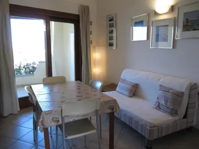 Area soggiorno di Bilocale Vista Mare Le Residenze