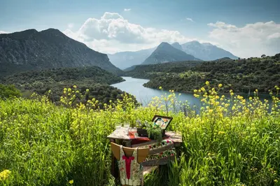 Paesaggio naturale nelle vicinanze dell'hotel