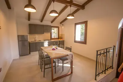 Cucina o angolo cottura di Corbezzolo (Villa Capelvenere)
