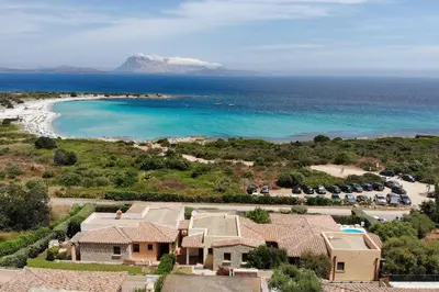 Paesaggio naturale nelle vicinanze della villa