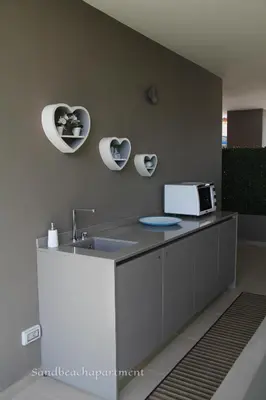 Cucina o angolo cottura di SandBeach Apartment