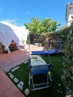 Giardino di *Appartamento con ampia Veranda vicino al mare *