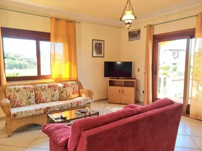 TV o dispositivi per l'intrattenimento presso Luminosa villetta a vicino al mare