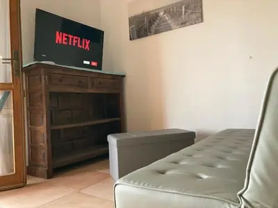 TV o dispositivi per l'intrattenimento presso Olbia Osseddu House