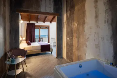 Letto o letti in una camera di Coro e Bentu Rooms & View