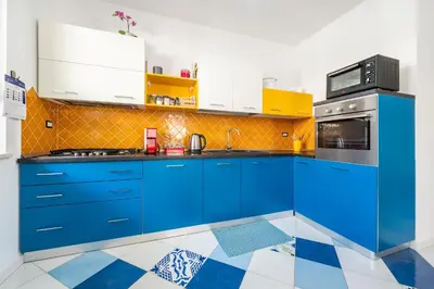 Cucina o angolo cottura di appartamento famiglia Marizzola