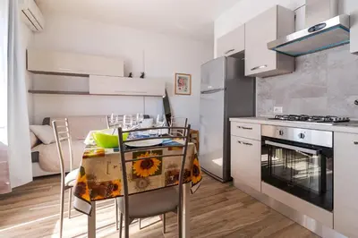 Cucina o angolo cottura di Casa Riccio