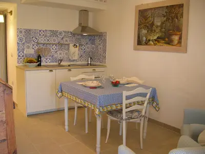 Cucina o angolo cottura di La Vela suite