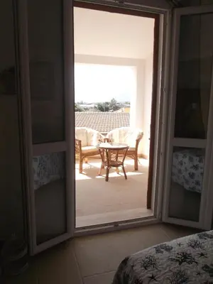 Balcone o terrazza di La Vela suite