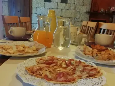 Cibo presso il bed & breakfast o nelle vicinanze