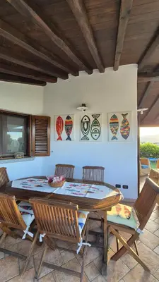 Planimetria di Villa Janas con piscina privata Budoni