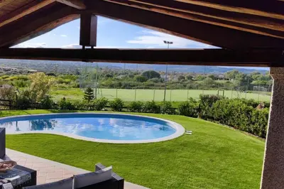 Piscina di Villa Janas con piscina privata Budoni o nelle vicinanze