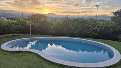 Piscina di Villa Janas con piscina privata Budoni o nelle vicinanze