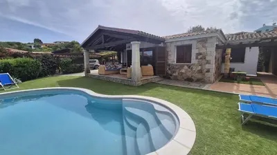 Piscina di Villa Janas con piscina privata Budoni o nelle vicinanze