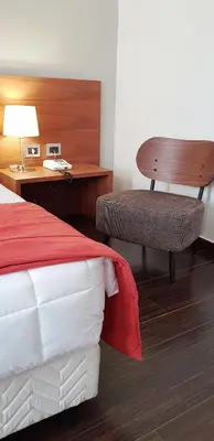 Letto o letti in una camera di Hotel Sandalia