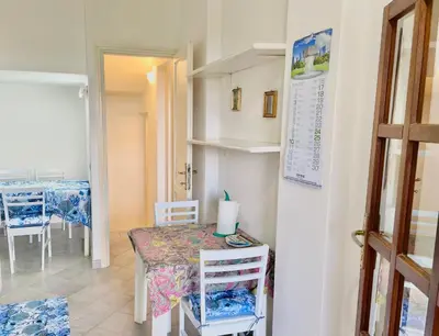 Letto o letti in una camera di ISS Travel, Panoramic Sea View Ticino - 1 bedroom apartment 1,5 km from the beach