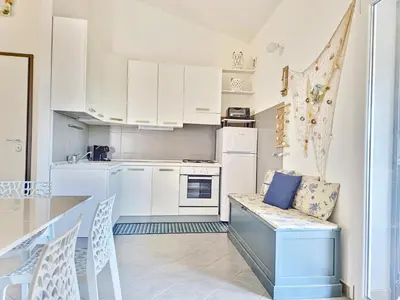 Cucina o angolo cottura di Cedro - Appartamento in residence con piscina condivisa