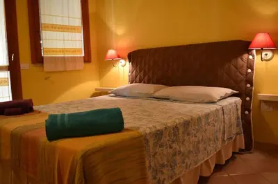 Letto o letti in una camera di Splendida Villetta Tavolara 3