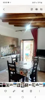 Cucina o angolo cottura di Appartamento vista Parco Tepilora