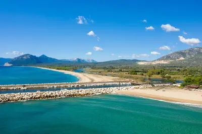 Paesaggio naturale nelle vicinanze della casa vacanze