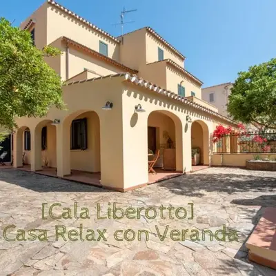 Cala Liberotto-Casa relax con veranda
