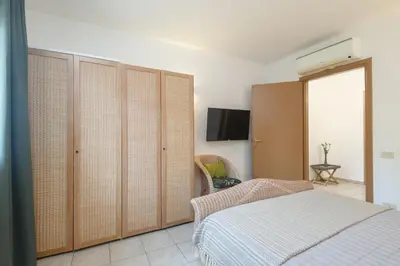 Letto o letti in una camera di Hotel Moderno