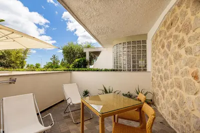 Balcone o terrazza di Hotel Residence Hibiscus