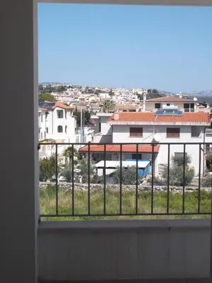 Vista generica su Orosei o vista sulla città dall'interno dell'appartamento