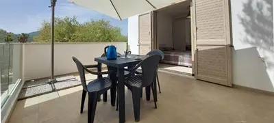 Balcone o terrazza di Appartamento Brigida Bilocale 2 posti vicino al centro