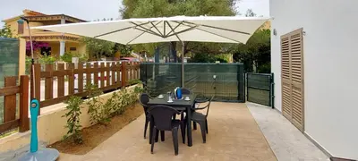Patio o area all'aperto di Appartamento Brigida Bilocale 3 posti vicino al centro