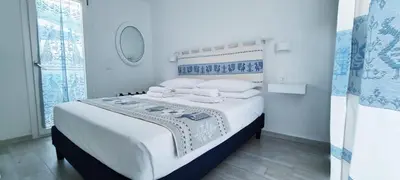 Letto o letti in una camera di Le Pavoncelle