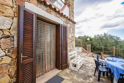 Balcone o terrazza di Appartamento Mughetto con A/C