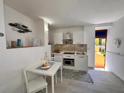 Cucina o angolo cottura di Monolocale a due passi dal mare