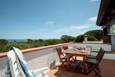 Paesaggio naturale nelle vicinanze della casa vacanze