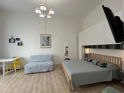 Letto o letti in una camera di Tabula Apartments