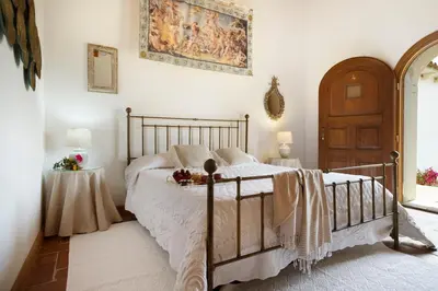 Letto o letti in una camera di Antica Caresi B&B