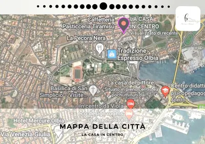 Planimetria di La casa in centro