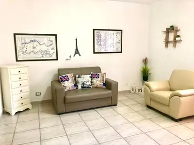 Area soggiorno di La Maison de Famille