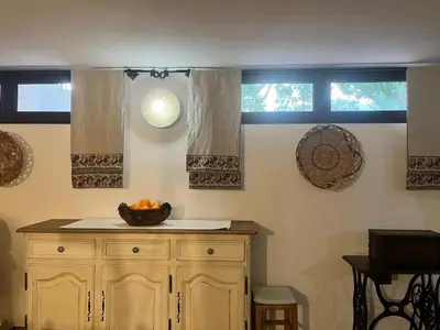 Planimetria di villa con immenso giardino