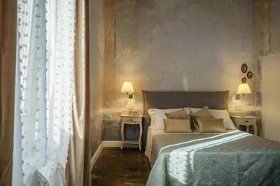 Letto o letti in una camera di Domu Manca