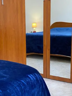 Letto o letti in una camera di Fabio's House