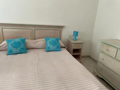 Letto o letti in una camera di Casa Giulia