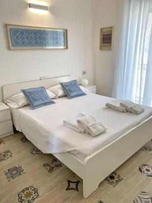 Letto o letti in una camera di Cocciu D'Amuri