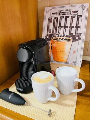 Set per la preparazione di tè e caffè presso La Casa di Gió in Centro