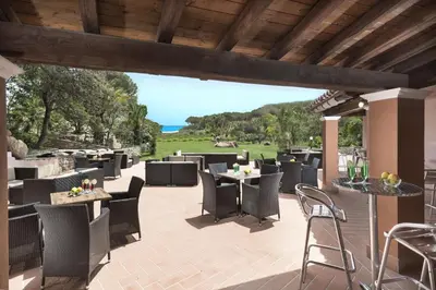 Paesaggio naturale nelle vicinanze del resort