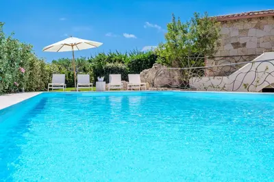 Piscina di Villa BRANDINCHI - Heated Pool, Private Beach, Sea View, Wi-Fi o nelle vicinanze