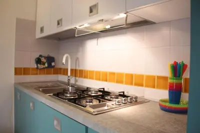Cucina o angolo cottura di Vecchio Ulivo PuntoCasaBudoni