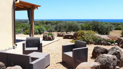 Paesaggio naturale nelle vicinanze della casa vacanze