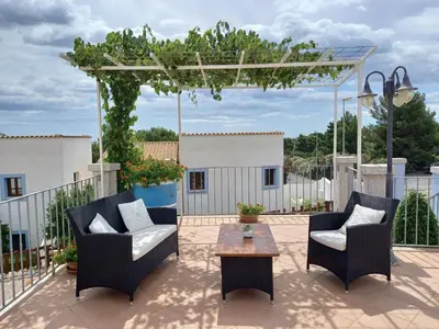 Balcone o terrazza di Hotel Resort Nuraghe Arvu