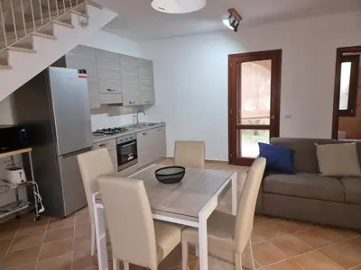 Cucina o angolo cottura di Villetta Girgolu